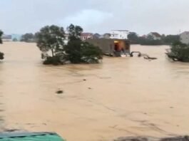 वियतनाम में चक्रवाती तूफान काजिकी ने भारी तबाही मचाई है।