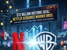 $72 Billion Historic Deal: Netflix Acquires Warner Bros., Dominating the Streaming Market